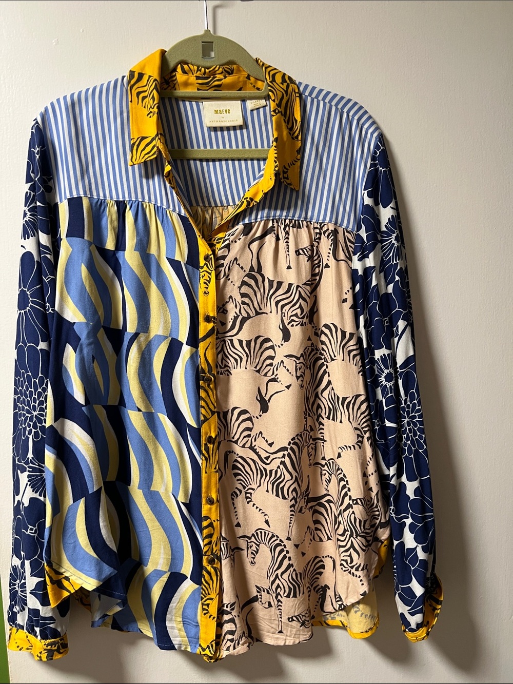 Maeve button down blouse